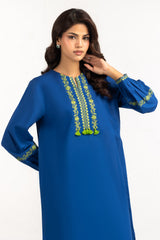 Cambric Embroidered Co-Ord Set