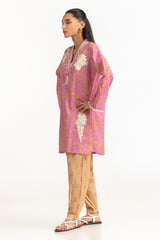 Cambric Embroidered Co-Ord Set
