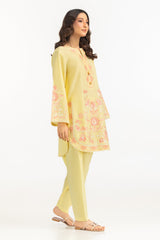 Cambric Embroidered Co-Ord Set