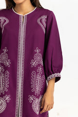 Cambric Embroidered Co-Ord Set