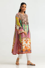 Cambric Printed Long Shirt