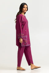 Cotton Bana Dora Embroidered Co-Ord Set