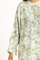 Cotton Viscose Khaddar Printed Co-Ord Set