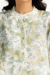 Cotton Viscose Khaddar Printed Co-Ord Set
