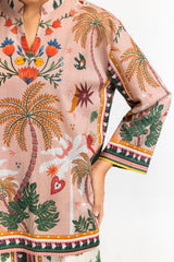 Cross Hatch Printed Co-Ord Set