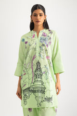 Cross Hatch Printed Co-Ord Set