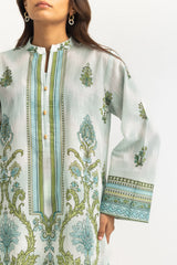 Cross Hatch Printed Shirt And Dupatta