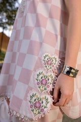 3 Piece Unstitched Embroidered Lawn Suit
