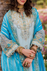 3-PC Embroidered Lawn Collection Suit CZ5-02 P