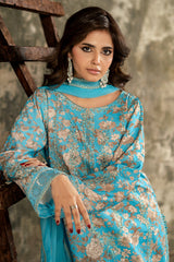 3-PC Stitched Embroidered Lawn SLC27-02P