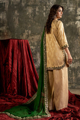 3-PC Embroidered Jacquard CMA-6-278