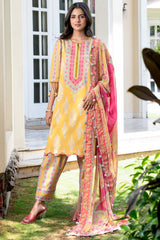 3-PC Stitched Printed Lawn CP6-26P