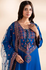 3-PC Embroidered Silk CMA-6-361