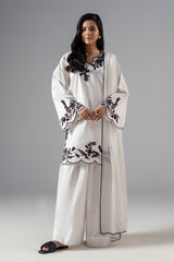 3-PC Stitched Embroidered Cotton CNP-6-261