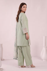 3 Piece Embroidered Lawn Suit