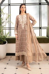 3 Piece Embroidered Lawn Suit