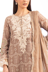 3 Piece Embroidered Lawn Suit