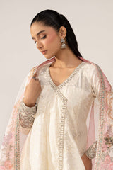 3 Piece Embroidered Dobby Lawn Suit