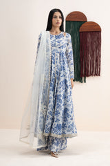 3 Piece Embroidered Lawn Suit