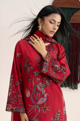 3 Piece Embroidered Lawn Suit