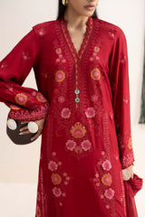3 Piece Embroidered Arabic Lawn Suit
