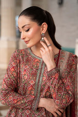 3 Piece Embroidered Lawn Suit