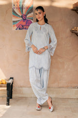 2 Piece Embroidered Lawn Suit