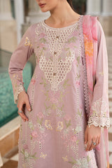 3 Piece Embroidered Dobby Lawn Suit