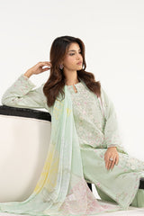 3 Piece Embroidered Dobby Jacquard Suit