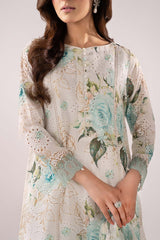 3 Piece Embroidered Lawn Suit