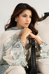 3 Piece Embroidered Lawn Suit