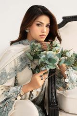 3 Piece Embroidered Lawn Suit