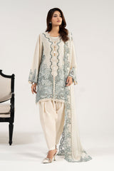 3 Piece Embroidered Lawn Suit