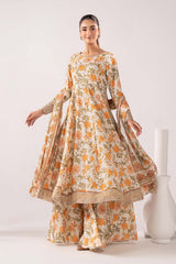 3 Piece Embroidered Lawn Suit