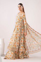 3 Piece Embroidered Lawn Suit