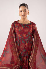 3 Piece Embroidered Lawn Suit