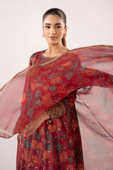3 Piece Embroidered Lawn Suit