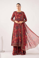 3 Piece Embroidered Lawn Suit