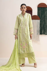 3 Piece Embroidered Lawn Suit