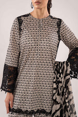 3 Piece Embroidered Lawn Suit