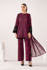 3 Piece Embroidered Lawn Suit