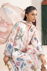3 Piece Embroidered Lawn Suit