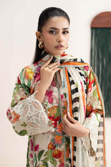 3 Piece Embroidered Lawn Suit