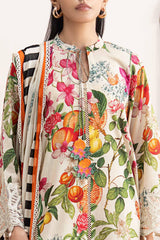 3 Piece Embroidered Lawn Suit