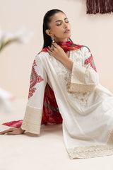 3 Piece Embroidered Lawn Suit