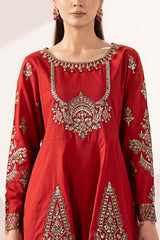 3 Piece Embroidered Dobby Lawn Suit