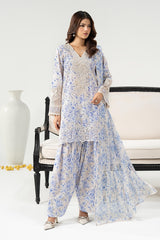 3 Piece Embroidered Lawn Suit