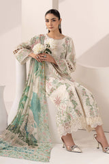 3 Piece Embroidered Lawn Suit