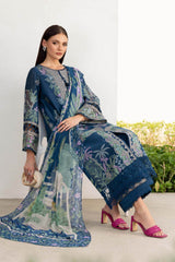 3 Piece Embroidered Lawn Suit