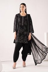 3 Piece Embroidered Dobby Lawn Suit